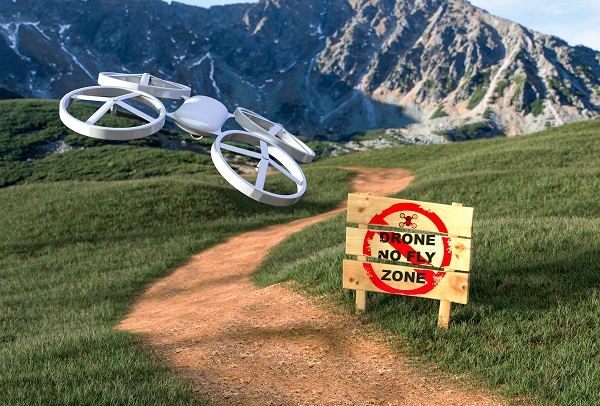 Gdzie nie można latać dronem